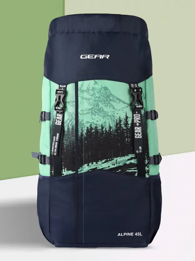 Gear Alphamount 45 50L (Navy Blue-Green) - Image 2