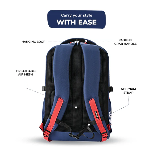 Terrain Backpack 19 Inch (Blue-Orange) - Image 6