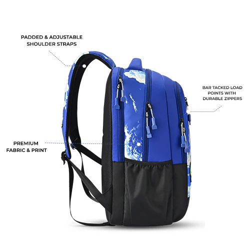 Astro Cab Backpack 19 Inch (Blue-Black) - Image 7