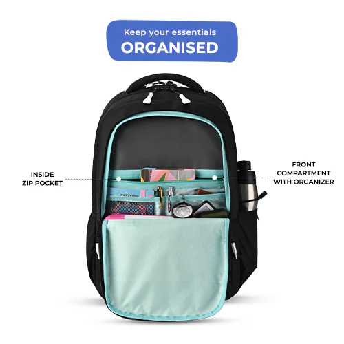 Astro Cab Backpack 19 Inch (Black-Blue) - Image 4