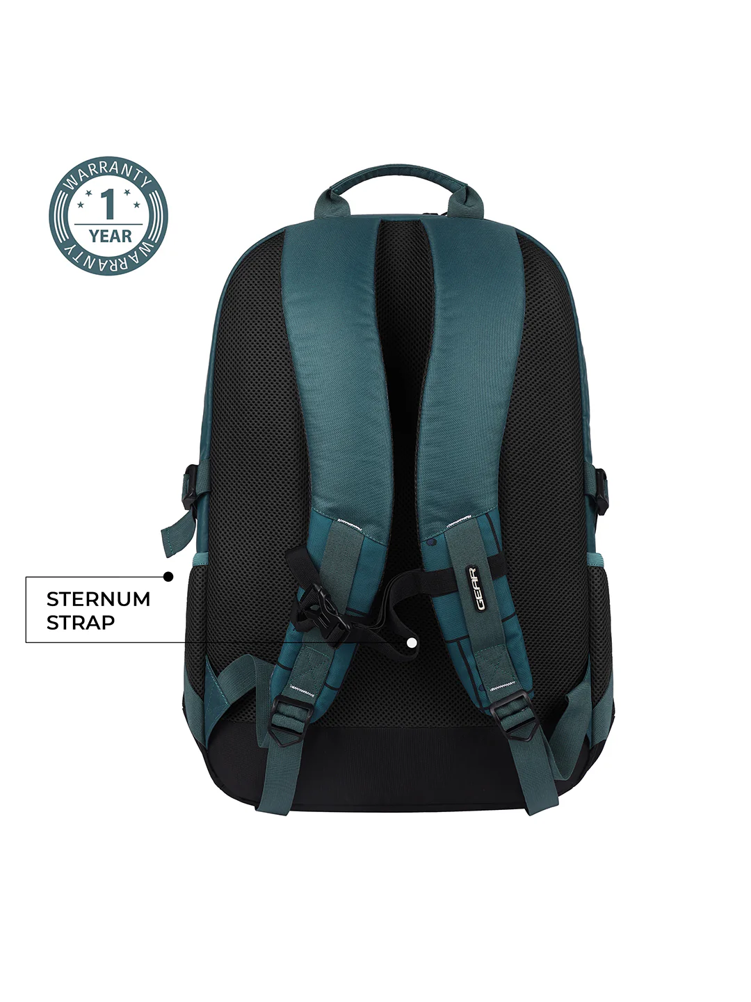 Astronomer 19”/37L School backpack (Green - Green) - Image 7