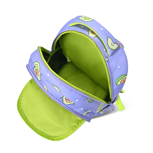 Avocado Backpack 15 Inch (Purple-Green) - Image 5