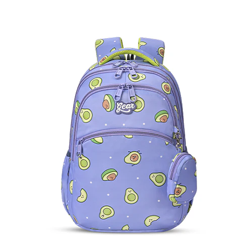 Avocado Backpack 17 Inch (Purple-Green)