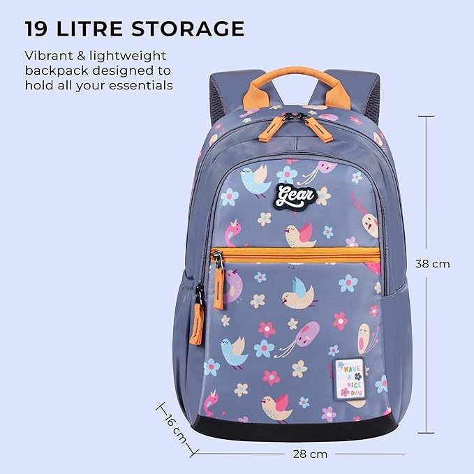 Birdie Backpack 15″ (Blue) - Image 4