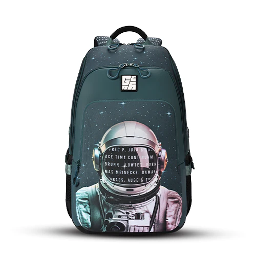 Cosmonaut Backpack 19 Inch (Green-White) - Image 8