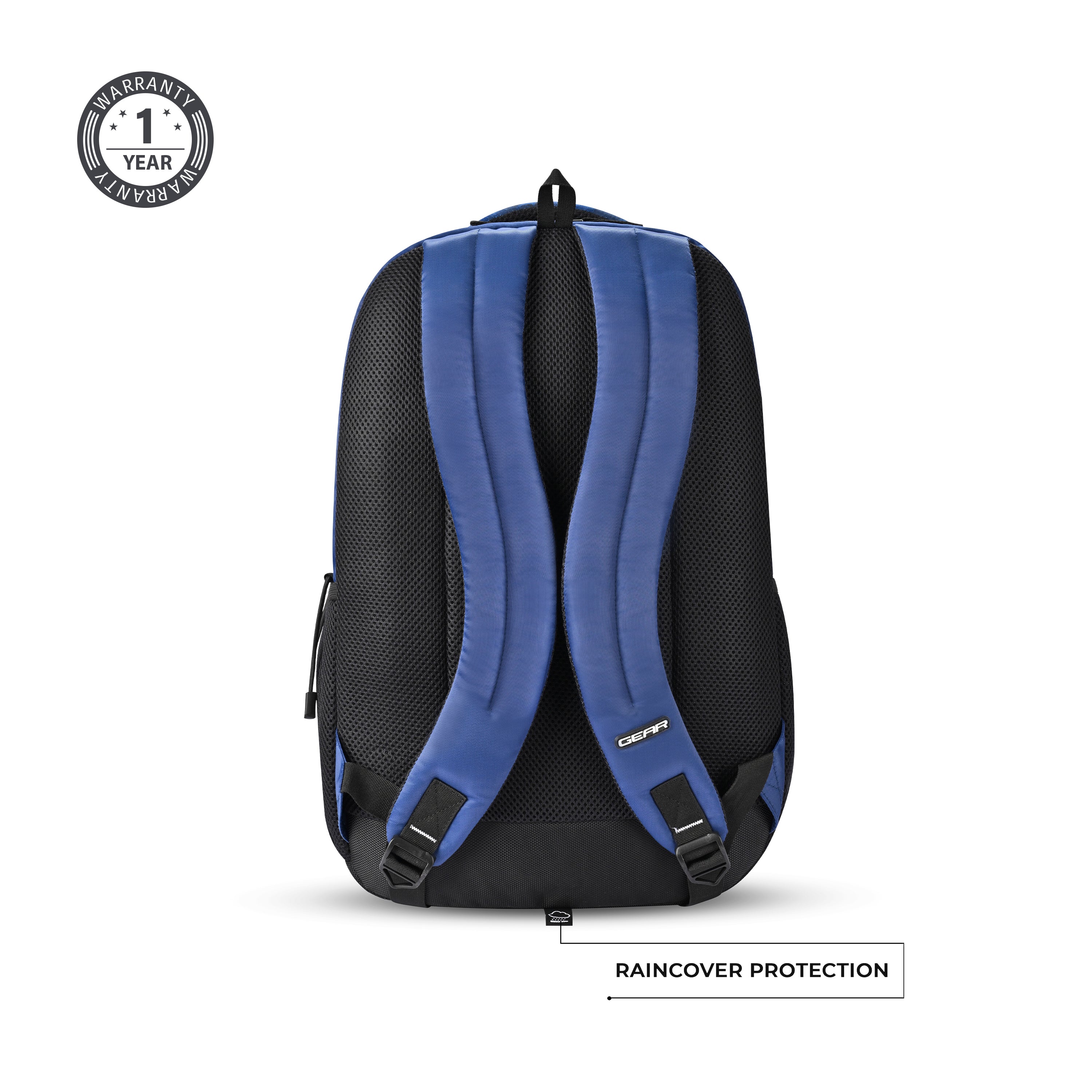 MARINER RAINCOVER BACKPACK 32L (BLUE-BLACK) - Image 8