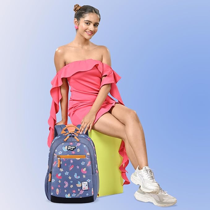 Birdie Backpack 17″ (Blue) - Image 2