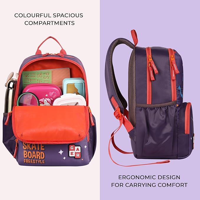 Dino Backpack 15″ (Purple) - Image 6