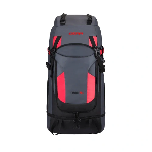 EXPLORE RUCKSACK 75L (GREY-RED)