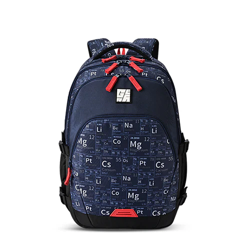 Educator Backpack 17 Inch (Navy-Red)