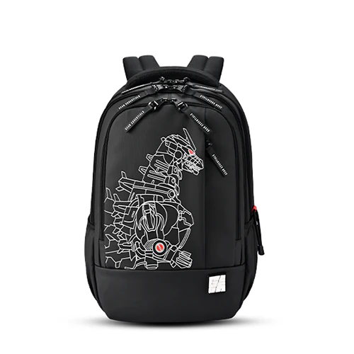 Fiction 1 Backpack 17 Inch (Black-Red)