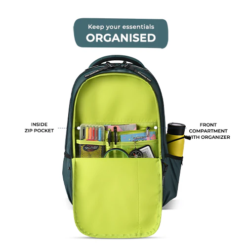 Fiction 1 Backpack 17 Inch (Green-Green) - Image 4