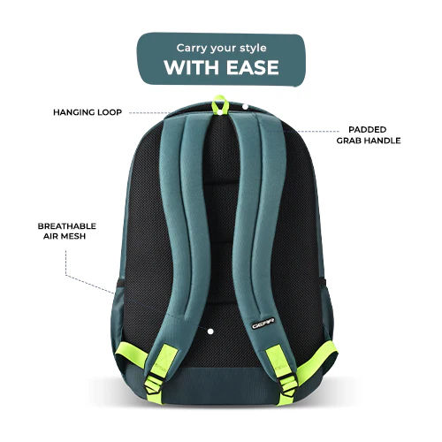 Fiction 1 Backpack 17 Inch (Green-Green) - Image 6