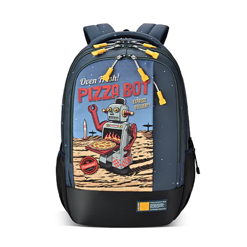 Fiction 2 Backpack 19 Inch (Blue-Yellow)
