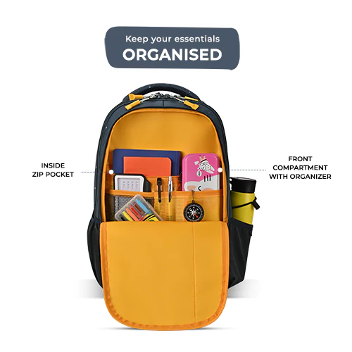 Fiction 2 Backpack 19 Inch (Blue-Yellow) - Image 3