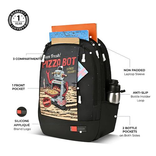Fiction 2 Backpack 17 Inch (Black-Mint) - Image 2