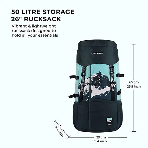 Gear Alphamount 3 50L (Blue Mint) - Image 3