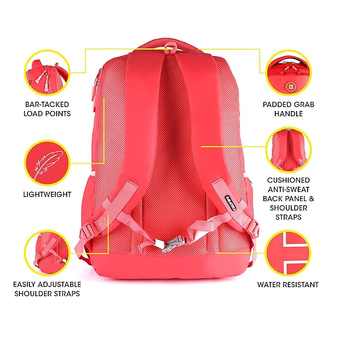 Gear Arise 40L School/College Backpack (Pink) - Image 8