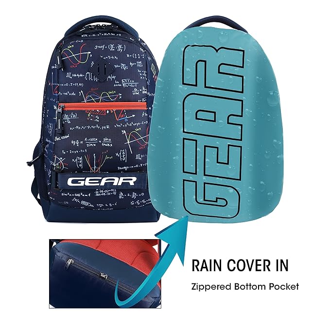 Gear Calculus 34L Backpack With Raincover (Teal) - Image 3