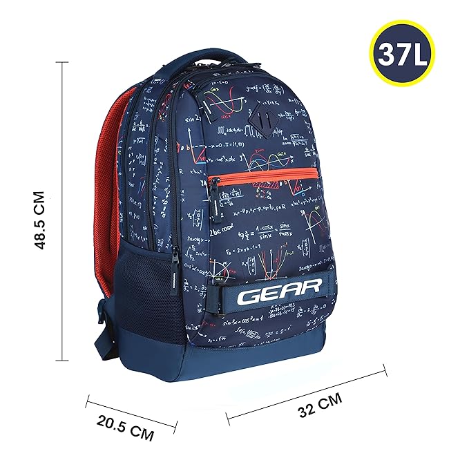 Gear Calculus 34L Backpack With Raincover (Teal) - Image 8