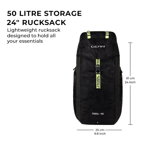 Gear Trail 50L (Black) - Image 3