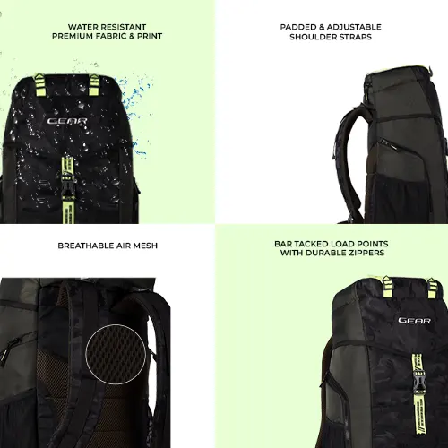 Gear Trail 50L (Black) - Image 5