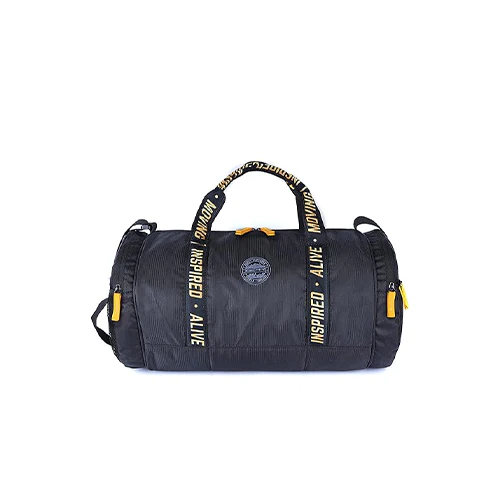 Gear Inspired Alive Moving 32L Duffel Bag (Black-Yellow)