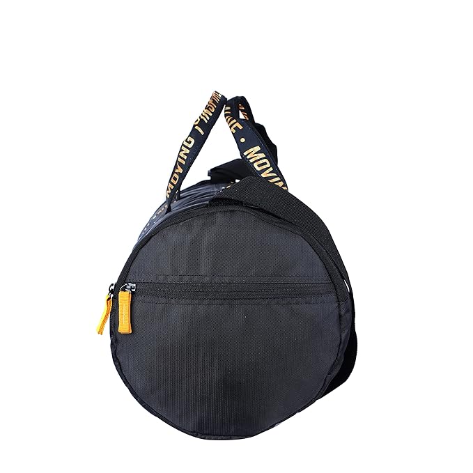 Gear Inspired Alive Moving 32L Duffel Bag (Black-Yellow) - Image 3