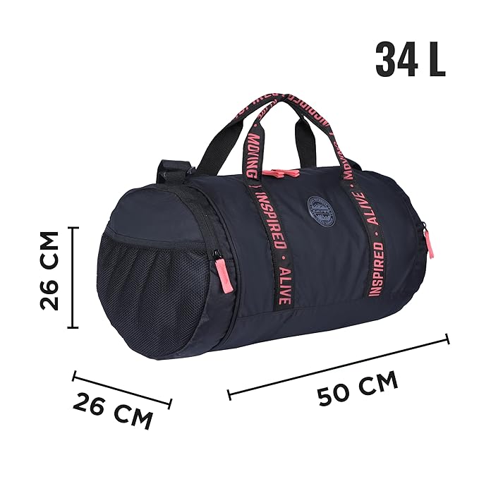 Gear Inspired Alive Moving 32L Duffel Bag (Black) - Image 3