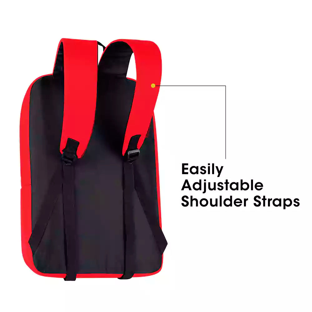 Gear Lite 15L Small Water Resistant Backpack (Red-Black) - Image 4
