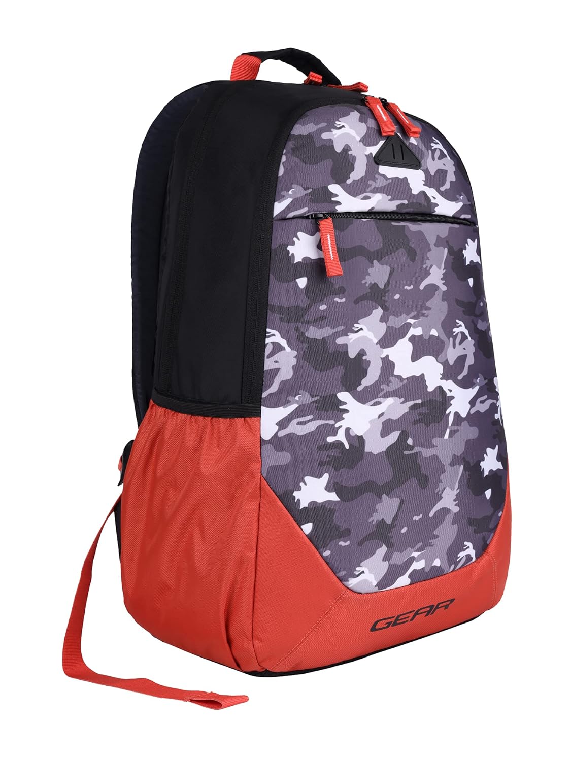 Gear Ranger Camo2 30L Backpack with Rain Cover (Orange) - Image 2