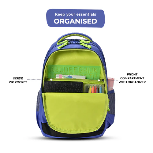 Giant Monster Backpack 15 Inch (Blue-Green) - Image 5