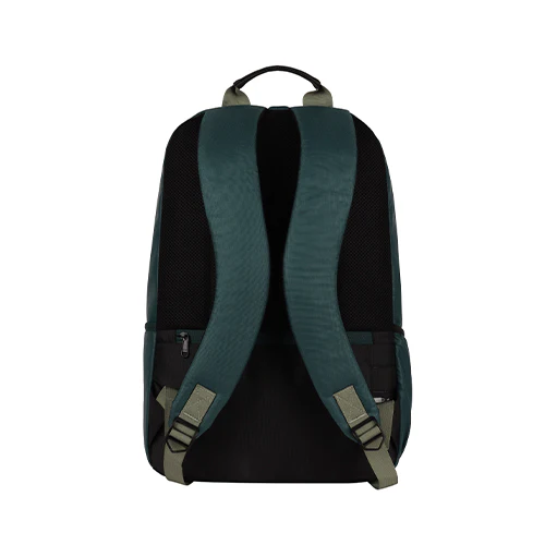 Hipster 31L anti theft water resistant backpack (Teal-Fl. Green) - Image 3