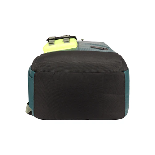 Hipster 31L anti theft water resistant backpack (Teal-Fl. Green) - Image 5