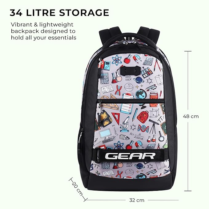 Invent Backpack 19″ Boys (Black) - Image 5