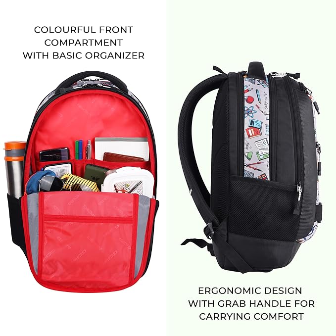Invent Backpack 19″ Boys (Black) - Image 6