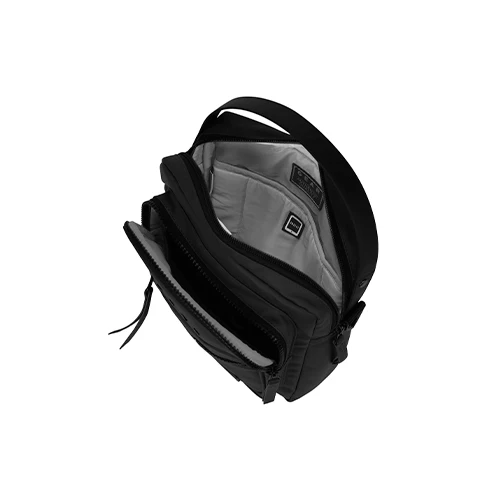 MODUS FAUX LEATHER SLING 4L (BLACK-BLACK) - Image 3