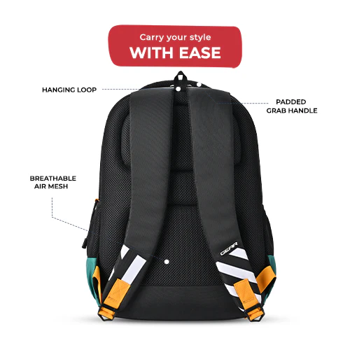 Play Block Backpack 17 Inch (Red-Green) - Image 6