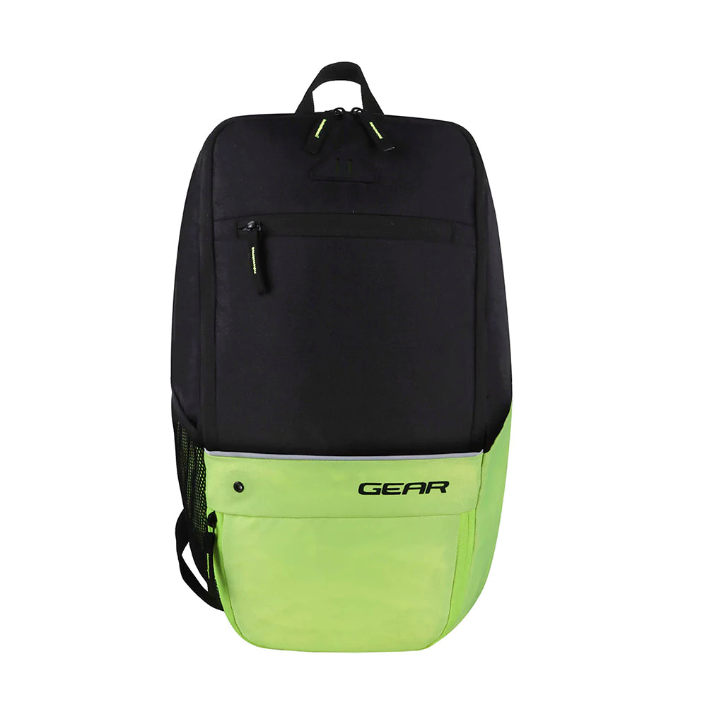 Superior XL 17L Backpack with Shoe Pocket (Black-Fluroscent Green) - Image 11