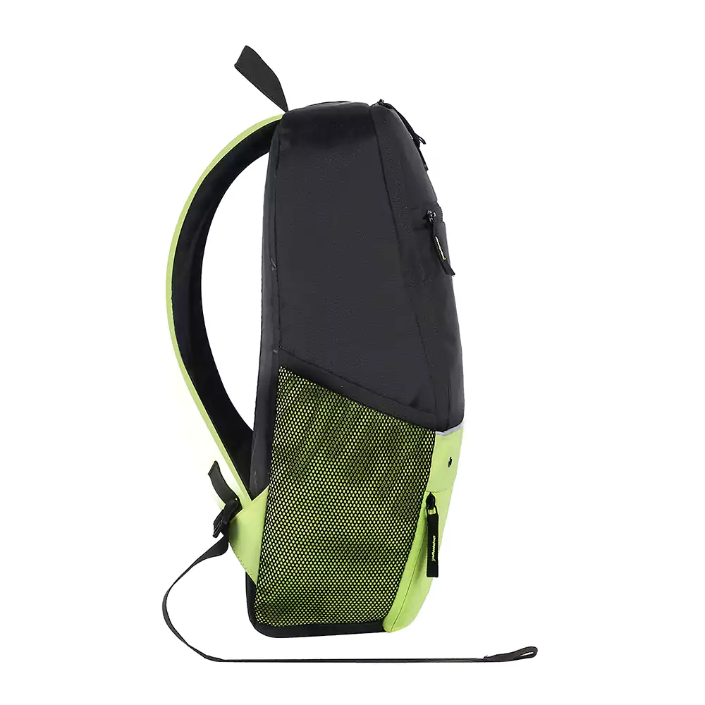 Superior XL 17L Backpack with Shoe Pocket (Black-Fluroscent Green) - Image 5