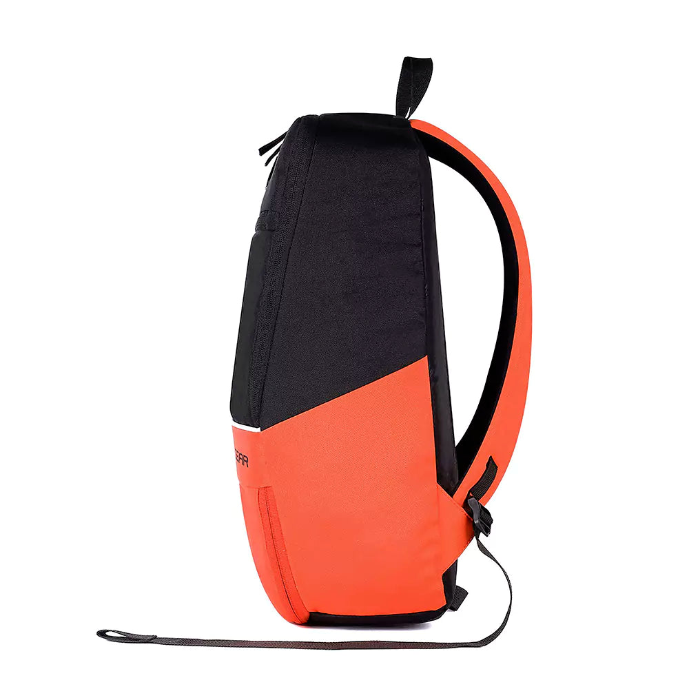 Superior XL 17L Backpack with Shoe Pocket (Black-Orange) - Image 6