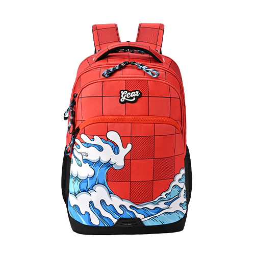 Shuffle Backpack 17 Inch (Red-Blue) - Image 7