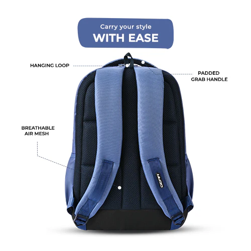 Tango Backpack 17 Inch (Blue-Orange) - Image 6