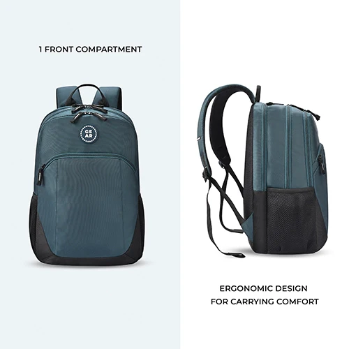 QUAD BACKPACK 33L (TEAL-BLACK) - Image 5