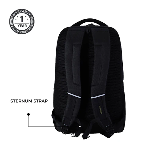 Gear Aspire 19”/30L Large Water Resistant Laptop Backpack | Casual Backpack | Daypack | Travel Backpack | College Bag For Men/Women (Black) - Image 7